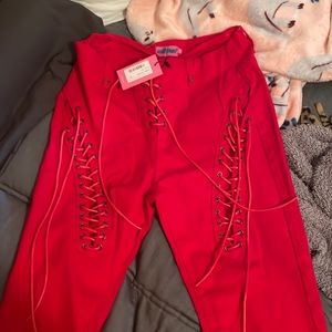 Too small on me didn’t fit around my butt area.